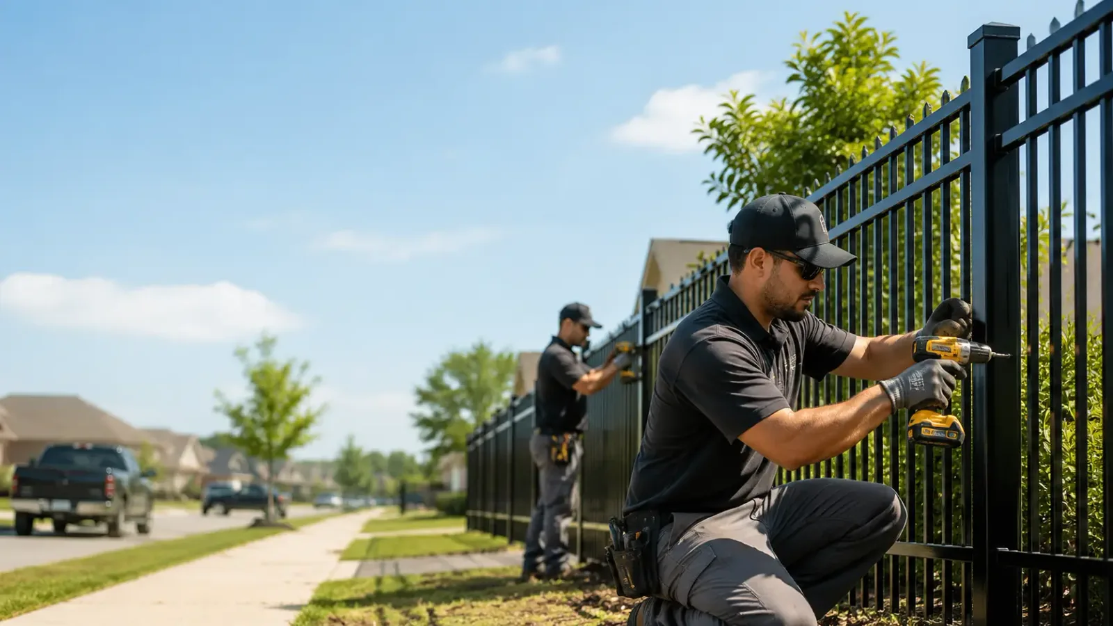 Metal Fence Installation in Marshall, WA